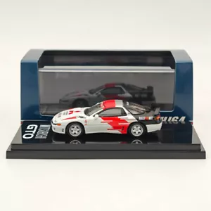 Hobby Japan 1/64 Mitsubishi GTO TWIN TURBO RALLIART White Diecast Model Car - Foto 1 di 7