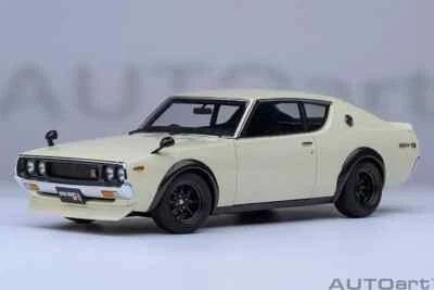 1/18 Nissan Skyline 2000 GT-R (KPGC110) настроенная версия RHD белый на AUTOart 77467 - Изображение 1 из 4