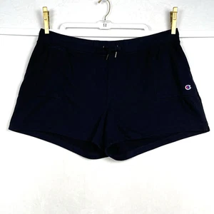 Champion 3XL schwarze Damenshorts authentische Sportbekleidung elastische Taille & Taschen - Bild 1 von 15