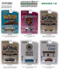 GREENLIGHT HOLLYWOOD SERIES 12 CHEVY FORD VW CASE OF 6 PCS 1/64 DIECAST 44720
