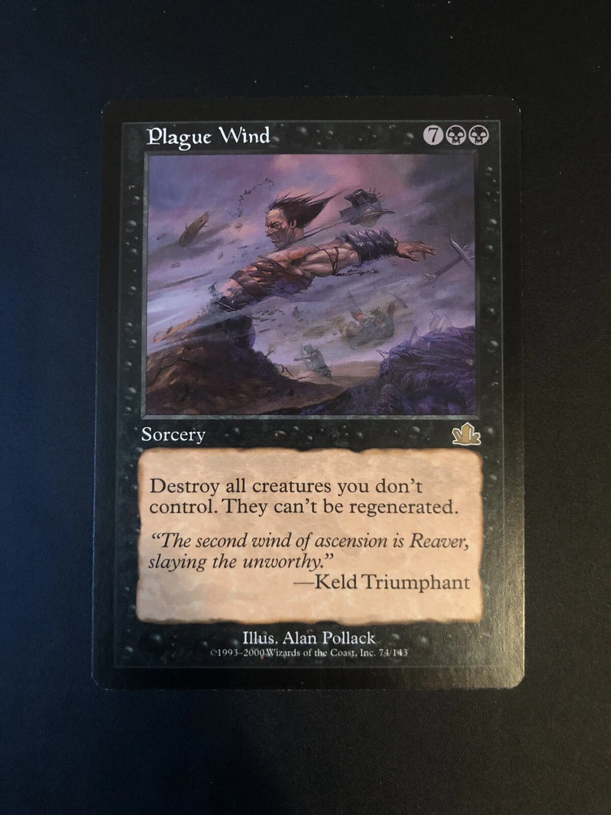 MTG Plague Wind Prophecy NM
