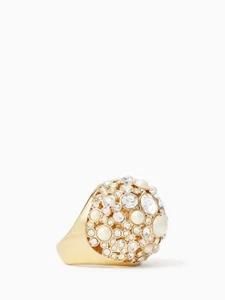 NWT KATE SPADE Size 6 Pick A Pearl Cocktail Statement Ring - Bild 1 von 6