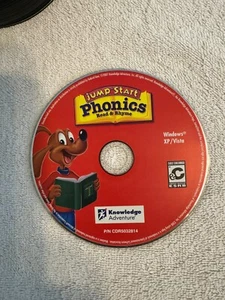 Jump Start Phonics Read & Rhyme - 2007 Windows XP/Vista - Picture 1 of 1