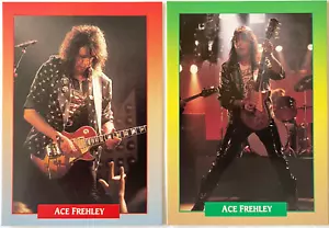ACE FREHLEY ~ KISS 2 Brockum RockCards 1991 USA 1st Ed. CARD SET 34Yrs! RARE - Foto 1 di 5