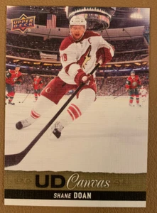 2013-14 13/14 Upper Deck Series 1 Canvas C68 Shane Doan Arizona Coyotes - Picture 1 of 2