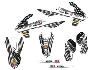 Kit De Gráficos Grey Senge Compatible Con KTM SX 85 MERICA 2018-2023 - Picture 1 of 10
