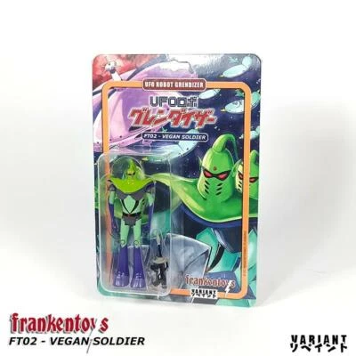 Frankentoys - FT02 - Vegan Soldier Variant Menthe Goldorak Grendizer Goldrake - Photo 1/3