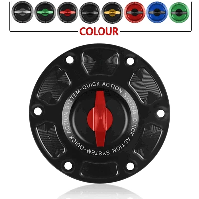 CNC Keyless Fuel tank Gas Cap Cover For Daytona T595 DAYTONA 675 2005-18 675R Foto 1 de 4