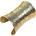 Alloy Cuff Bracelet Miss Tribal Gold Arm for Women Upper