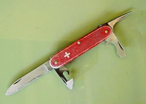 Vintage Victorinox Pioneer  ‘57-‘84 Red Alox  Swiss Knife old cross - Picture 1 of 23