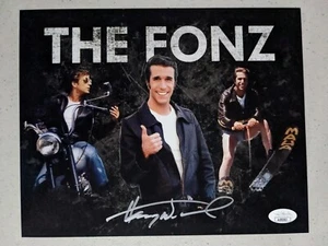HENRY WINKLER Signed 8x10 Photo FONZ Happy Days  Autograph JSA COA D - Picture 1 of 2