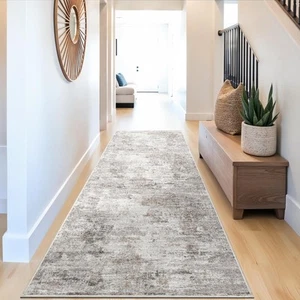 3x10 Ft Long Hallway Runner Rug - Non-Slip Washable Kitchen Runner Rug with R... - Picture 1 of 7
