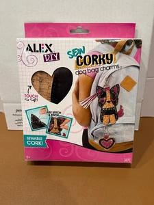Alex D.I.Y. Kit de manualidades para niños coser corcho bolsa para perros dijes corcho cosible SELLADO DE FÁBRICA - Imagen 1 de 3