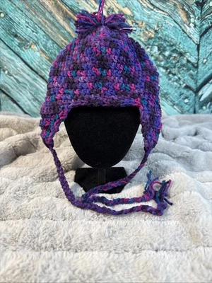 Вязание крючком Baby младенца шляпа | новый | фото реквизит ручной работы один размер H36 - Изображение 1 из 4