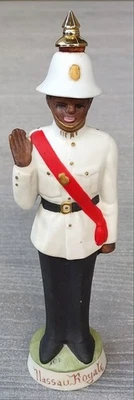 Vintage Original Nassau Royale 8.5" Porcelain Decanter Bahamas Lantana Corp Ltd. - Image 1 of 4