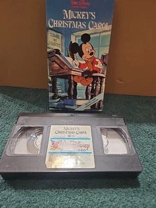 Walt Disney Mickey's Christmas Carol VHS Video Tape Classic Vintage Sleeve Tape - Imagen 1 de 5