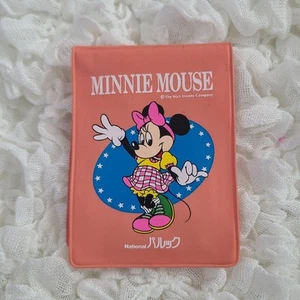 Disney Minnie Mouse Card Case Pink Vintage Used Retro 3.9" - Picture 1 of 6