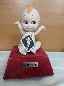 Caja de Música Sankyo Kewpie Muñeca Giratoria Altura 19cm Showa Retro Japón Antiguo - Imagen 1 de 5