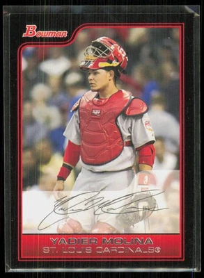 Bowman Yadier Molina St. Louis Cardinals #153 2006 Foto 1 de 2
