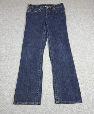 Pantalones de mezclilla True Religion talla 10 Y9 pierna recta tiro bajo retro Y2K niños Foto 1 de 4