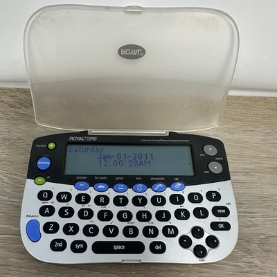 Vtg Royal Electronic English To Spanish Translator Dictionary Schedule Organizer - Image 1 of 4