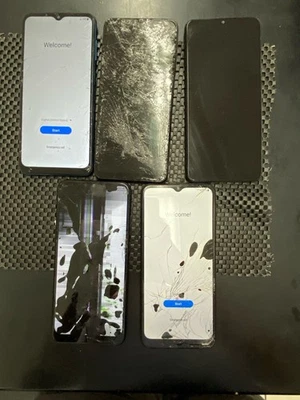 Lote de 5 Samsung Galaxy A02 / A12 SM-A125U / SM-A022 X9 Foto 1 de 4