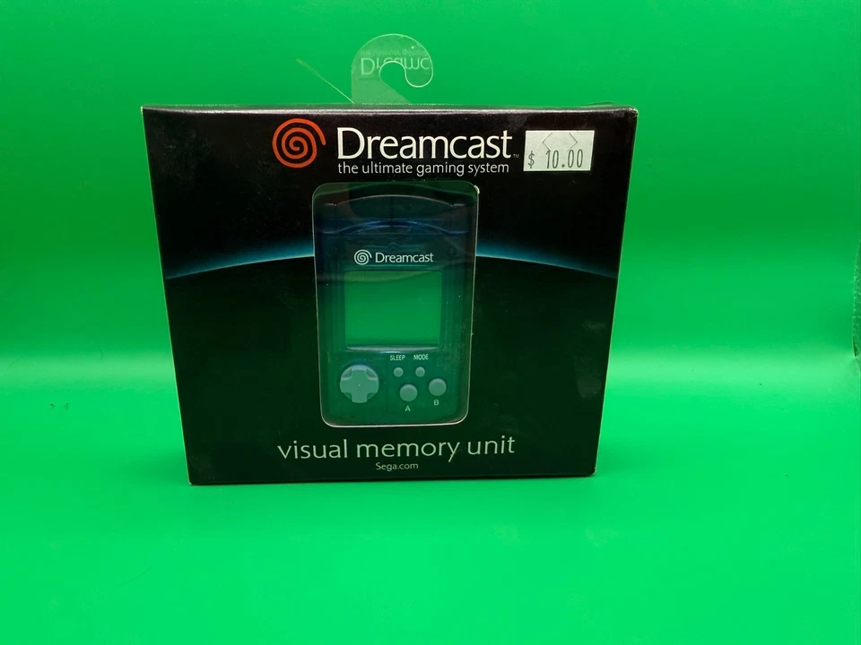 Tarjeta de memoria auténtica original Sega Dreamcast VMU azul MK-50121 TOTALMENTE NUEVA SELLADA Foto 1 de 4