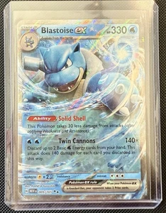 Blastoise ex 009/165 Sv: Scarlet & Violet 151 Holo - Picture 1 of 2