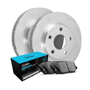 R1 Concepts Rear Brake Rotors Blank With Ceramic Pads Wfwn1 40008 - Picture 1 of 9