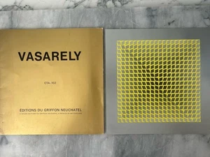 Victor Vasarely original vintage heliogravure 27x27cm.Editions Du Griffon. 1973. - Picture 1 of 3
