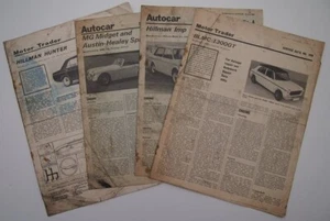 Classic Car Service Data Sheet Motor Trader + others - Picture 1 of 155