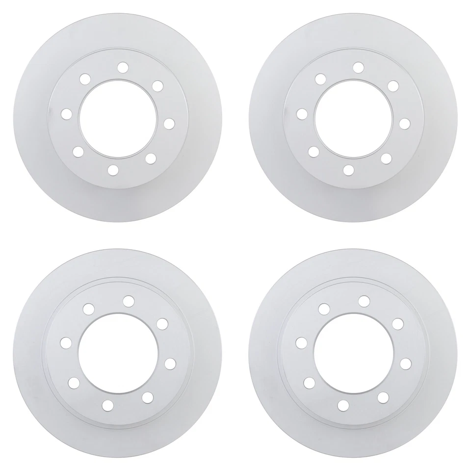 Комплект передних задних дисковых тормозных колодок Bosch QuietCast для Ram 1500 2500 3500 - Изображение 1 из 1