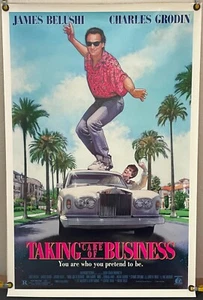 TAKING CARE OF BUSINESS DS GEROLLTES ORIGINAL FILMPLAKAT MIT EINEM BLATT STRUZAN (1990) - Bild 1 von 1