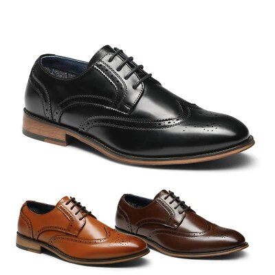 Zapatos de vestir para hombre Zapatos Derby Zapatos formales Boda Oxford Zapatos Informales Zapatos Foto 1 de 4