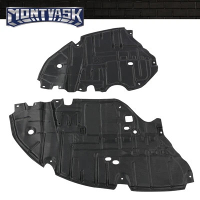 Protector contra salpicaduras del motor delantero izquierdo+derecho negro apto para Lexus ES350 ES300h 2013-2015 Foto 1 de 4