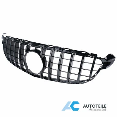 Kühlergrill Sport Grill für Mercedes W205 S205 C63 AMG schwarz Panamericana - Bild 1 von 4
