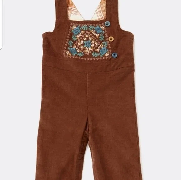 Matilda Jane Baby Girl size 18 to 24 Month Kimberly Babies Micro Cord Overall  Foto 1 de 3