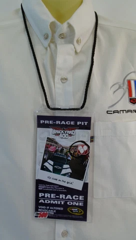 2011 Brickyard 400 Pre-Race Pit Pass Credential Ticket Holder Indianapolis IMS Cover