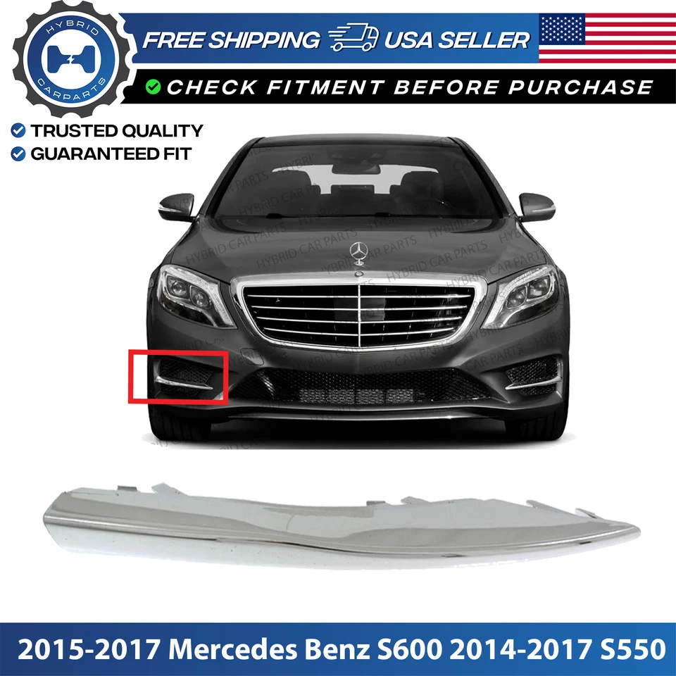 Nuevo embellecedor de parrilla delantero derecho para Mercedes Benz S600 2015-2017 S550 Foto 1 de 4