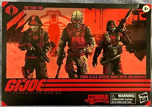 G.I. Joe Classified Series Cobra H.I.S.S. - Fire Team 788 - Picture 1 of 2