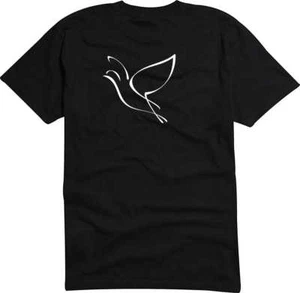 T-Shirt D389 Funshirt -Tribal Tier Vogel / fliegende Taube - Bild 1 von 1