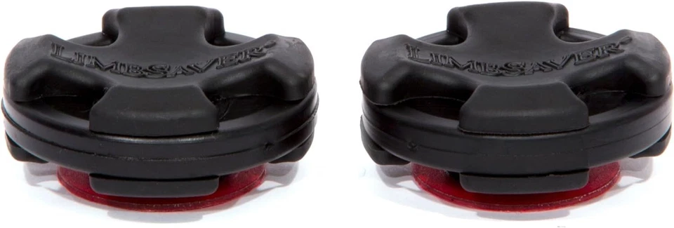 Amortiguador de banda ancha Limbsaver para arcos compuestos de extremidades sólidas, negro, paquete de 2 Foto 1 de 1