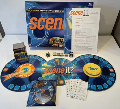 Scene It? The DVD Game Original Edition, Played Once & COMPLETE - Image 1 of 4