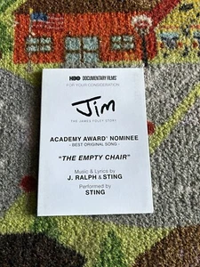 FYC DVD Jim - The James Foley Story RARE! Oscar Screener HBO Documentary - STING - Picture 1 of 4