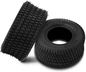 2Pcs 18X8.50-8 Garden Lawn Mower Turf Tires 4PR Tubeless Tire 18X8.50X8 - Picture 1 of 9