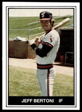 1982 TCMA Spokane Indians Jeff Bertoni Spokane Indians #13