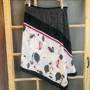 Pañuelo asimétrico para mujer DKNY falda azul talla 10 (33x33) - Imagen 1 de 8