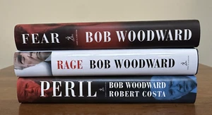Menge 3 Bob Woodward (Anti) TRUMP Bücher - FEAR RAGE PERIL Hardcover - Bild 1 von 3