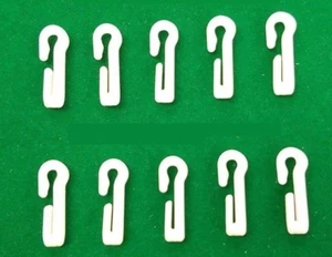 100 GANCI TENDINA SILENT GLISS 3571 - Piccolo gancio da fissare agli alianti - Foto 1 di 3