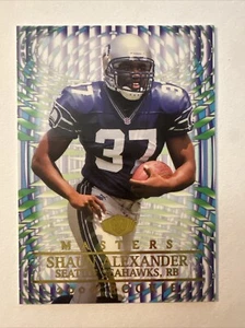 2000 Collector's Edge Masters Shaun Alexander RC Retail #249 Seattle Seahawks - Picture 1 of 2